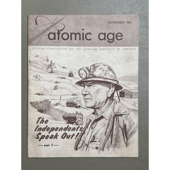 Atomic Age Magazine - 9 Issues From 1961 - Picture 10 of 11